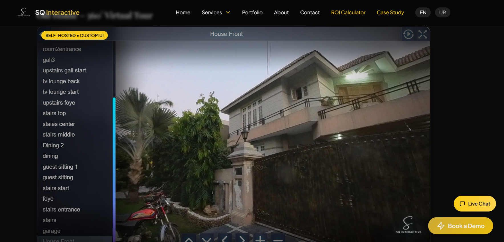 Booking engine UI